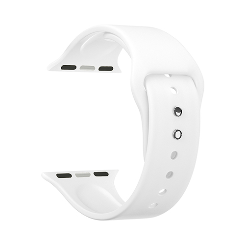 Силиконовый ремешок Lyambda для Apple Watch 38/40 mm ALTAIR DS-APS08-40-WT White