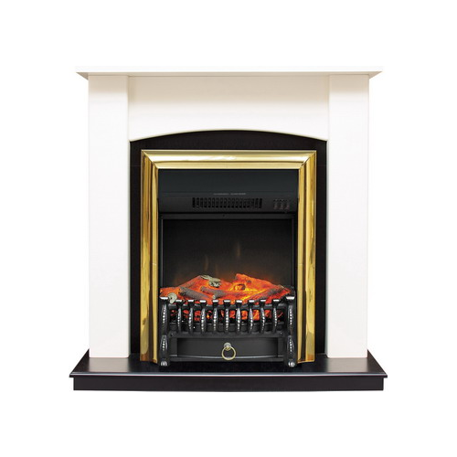 Каминокомплект Royal Flame Baltimore с очагом Fobos BR сл.кость/черный