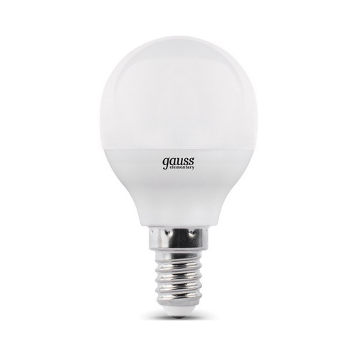 Лампа GAUSS LED Elementary Globe 10 W E 14 2700 K 53110