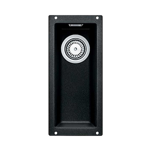 Кухонная мойка Blanco 523396 SUBLINE 160-U SILGRANIT антрацит c отв.арм. InFino