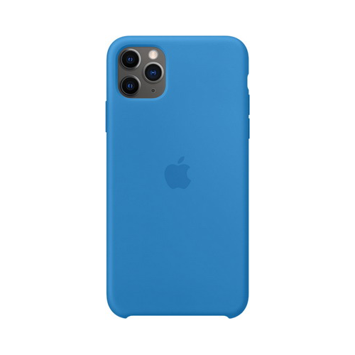 Чехол (клип-кейс) Apple для iPhone 11 Pro Max Silicone Case - Surf Blue MY1J2ZM/A