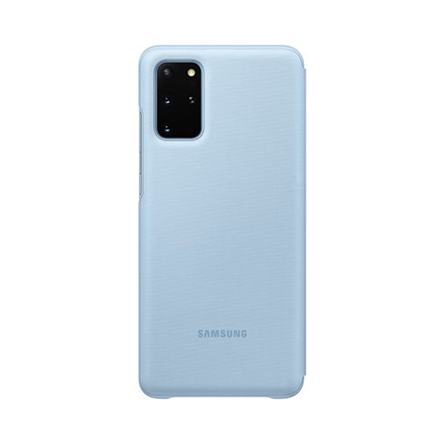 Чехол (клип-кейс) Samsung S20plus (G985) LED-View l.blue EF-NG985PLEGRU