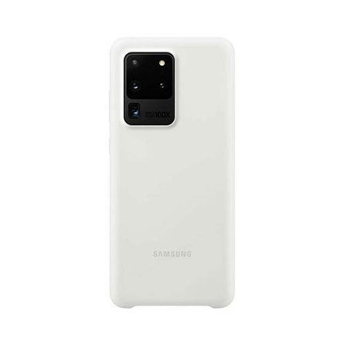 Чехол для смартфона Samsung S20 Ultra (G988) SiliconeCover white EF-PG988TWEGRU