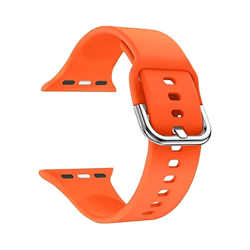 Силиконовый ремешок Lyambda для Apple Watch 38/40 mm AVIOR DSJ-17-40-OR Orange