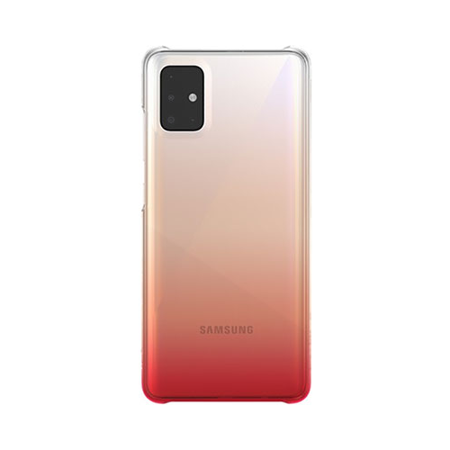 Чехол (клип-кейс) Samsung Galaxy A51 WITS Gradation Hard Case красный (GP-FPA515WSBRR)