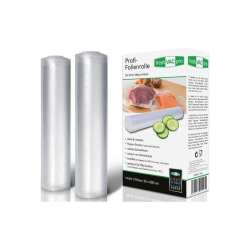 Рулоны для вакуумной упаковки Ellrona FreshVACpro 20*600
