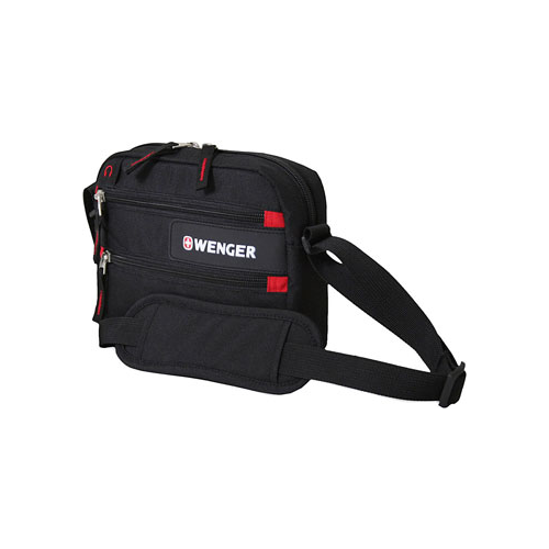 Сумка для документов Wenger черный полиэстер 600D 23x5x18 см 18322135