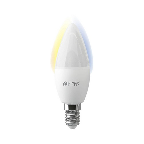 Wi-Fi лампа Hiper IoT C1 белая (HI-C1W)