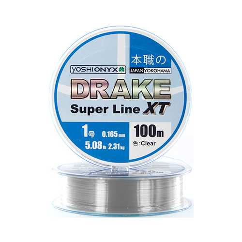 Леска Yoshi Onyx DRAKE SUPERLINE XT 100 M 0.286 mm Clear 89473