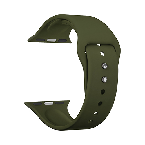 Силиконовый ремешок Lyambda для Apple Watch 38/40 mm ALTAIR DS-APS08-40-OL Olive