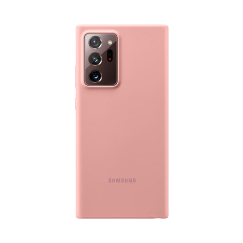 Чехол (клип-кейс) Samsung Galaxy Note 20 Ultra Silicone Cover бронзовый (EF-PN985TAEGRU)