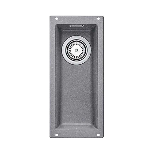 Кухонная мойка Blanco 523398 SUBLINE 160-U SILGRANIT алюметаллик c отв.арм. InFino