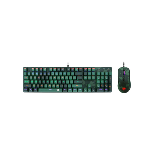 Игровой набор Redragon S108 RU мышь RGB подсветка клавиатура (78310)