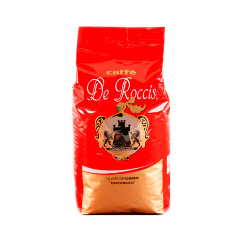 Кофе зерновой De Roccis Rosso (1kg)