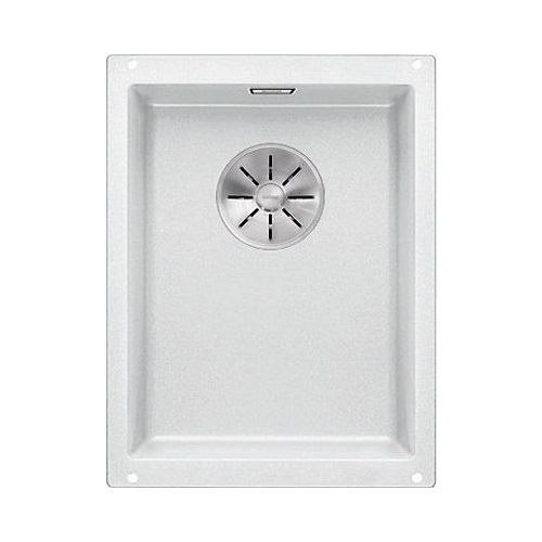 Кухонная мойка Blanco SUBLINE 320-U SILGRANIT белый с отв.арм. InFino 523410