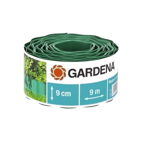 Садовый бордюр Gardena зеленый 9 см длина 9 м 00536-20