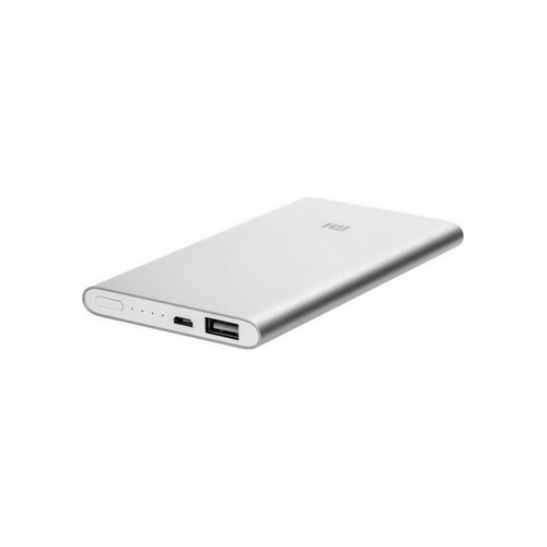 Внешний аккумулятор Xiaomi 5000mAh Mi Power Bank 2 Silver (PLM10ZM) VXN4236GL