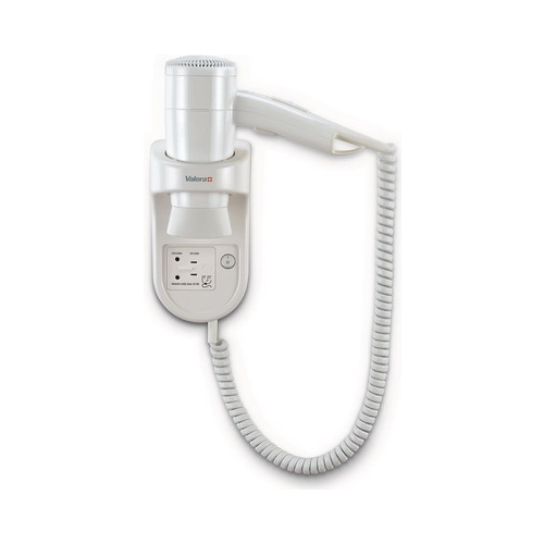 Настенный фен с держателем и розеткой для бритвы Valera Premium Smart 1200 Shaver 533.03/032.05