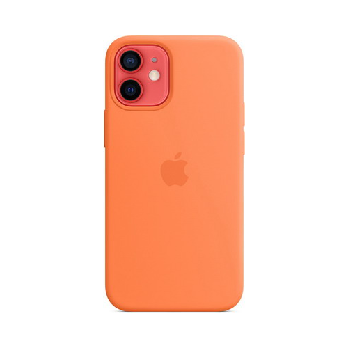 Чеxол (клип-кейс) Apple iPhone 12 mini Silicone Case with MagSafe - Kumquat MHKN3ZE/A