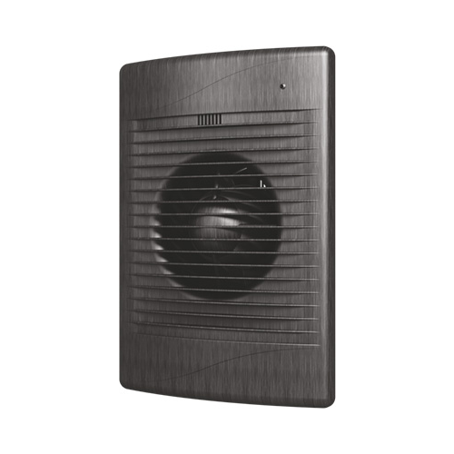 Вентилятор вытяжной с обратным клапаном D 125 декоративный (STANDiCiTi DARDiCiTi D 5C black Al)