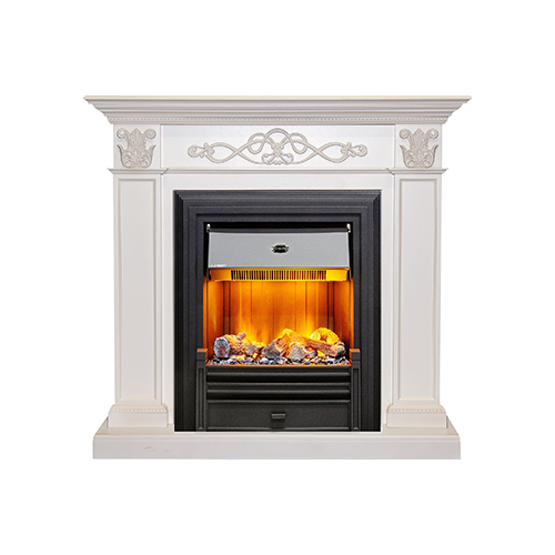 Каминокомплект Dimplex Verona с очагом Brookline Black бел.дуб 1164916295