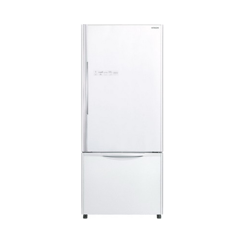Двухкамерный холодильник Hitachi R-B 502 PU6 GPW белое стекло