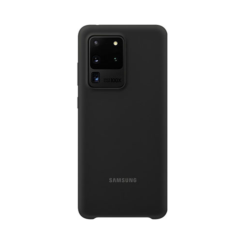 Чехол (клип-кейс) Samsung S20 Ultra (G988) SiliconeCover black EF-PG988TBEGRU
