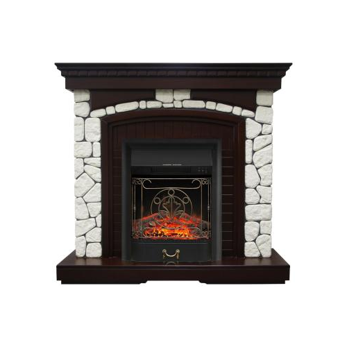 Каминокомплект Royal Flame Glasgow с очагом Majestic Black (темный дуб) (64908504)