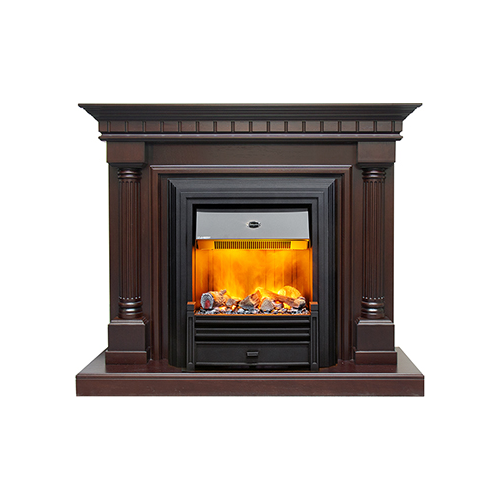 Каминокомплект Dimplex Dallas с очагом Brookline Black тем.дуб 1164916265