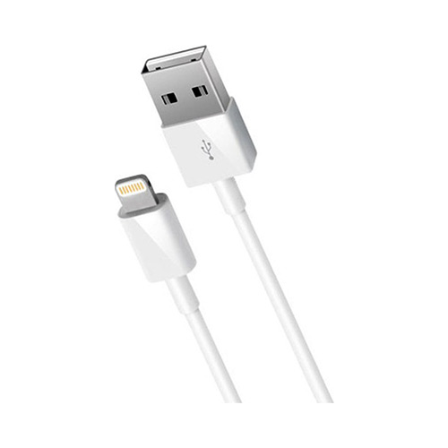 Кабель Nobby Comfort s8-pin для Apple (MFI) 2.1А 1.2м бел. 001-001
