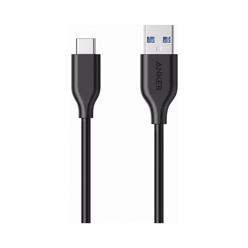 Кабель ANKER Powerline USB-C to USB-A 3.0 90 см. черный
