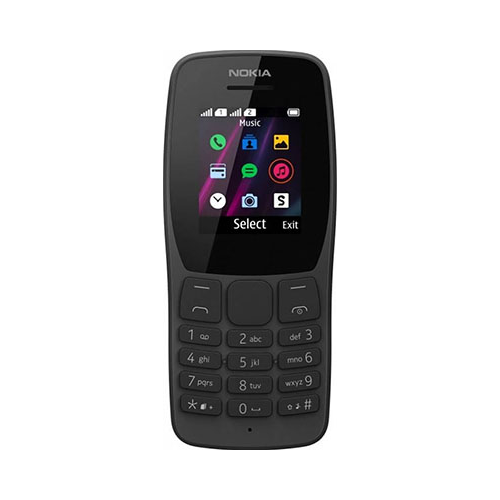 Мобильный телефон Nokia 110 DS (ТА-1192) Black/черный