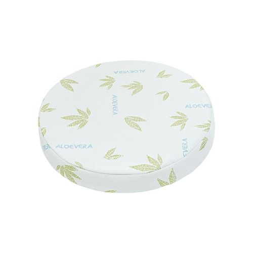 Матрас для кроватки LunaTown со съемным чехлом Aloe Vera Soft Round 750 x 750 х 100 LUNA-33AV-SR