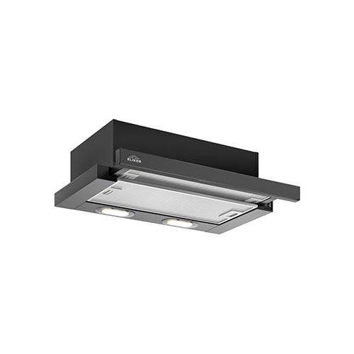 Вытяжка ELIKOR Интегра GLASS 60П-400-В2Л КВ II М-400-60-499 черный/стекло черное