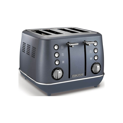 Тостер Morphy Richards Evoke 4 Slices Steel Blue 240102