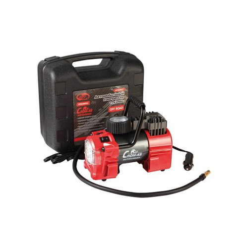 Автокомпрессор Autovirazh СЛОН 45 для джипов в кейсе 12V OFF ROAD AV-010812