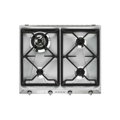 Встраиваемая газовая варочная панель Smeg SR 964 XGH