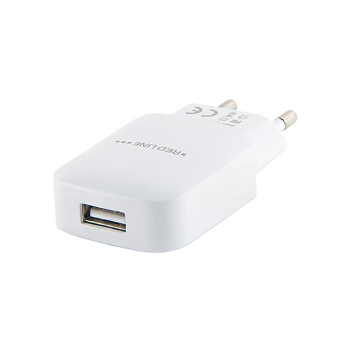 Сетевое зарядное устройство Red Line 1 USB (модель NTC-2.4А) 2.4A белый
