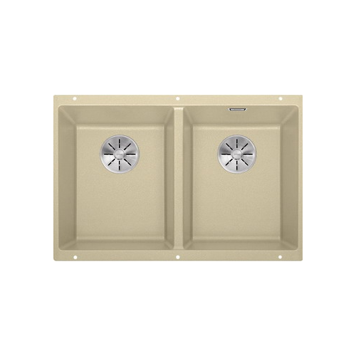 Кухонная мойка Blanco SUBLINE 350/350-U SILGRANIT шампань с отв.арм. InFino 523580