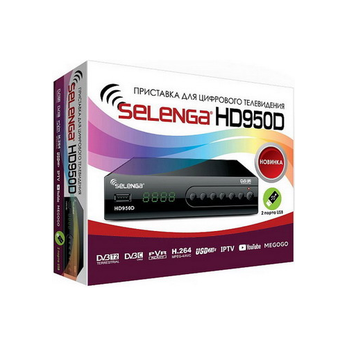 Цифровой телевизионный ресивер Selenga HD 950 D