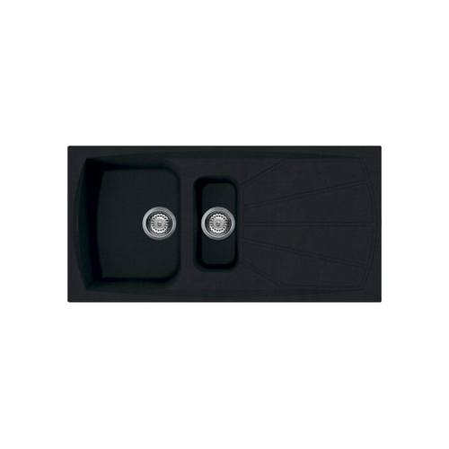 Кухонная мойка Smeg LSE 1015 A-2 антрацит (GRANITEK)
