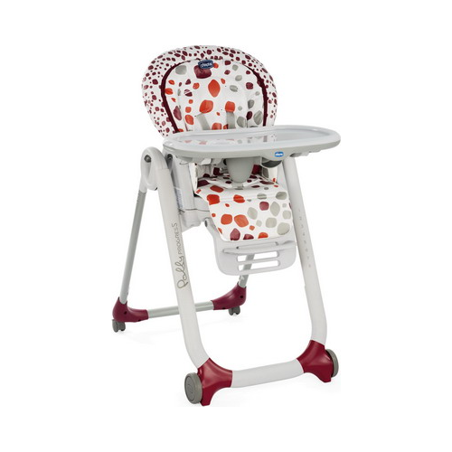 Стульчик для кормления Chicco POLLY Progres5 CHERRY 05079336740000