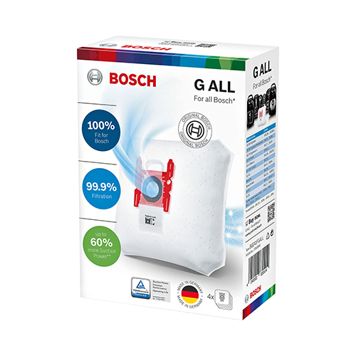 Мешки-пылесборники Bosch тип ''G ALL'' 4 шт. BBZ 41 FGALL 17000940