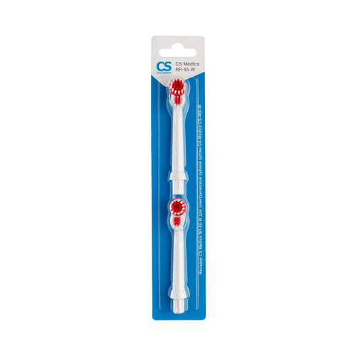 Комплект насадок CS Medica RP-65-W для зубной щетки CS-465-W (2шт.)