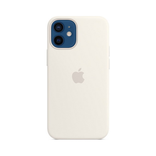 Чеxол (клип-кейс) Apple iPhone 12 mini Silicone Case with MagSafe - White MHKV3ZE/A