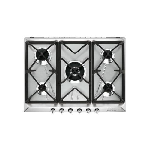 Встраиваемая газовая варочная панель Smeg SR 975 XGH