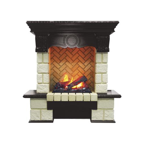 Каминокомплект Dimplex Pierre Luxe Шампань с очагом Cassette 400 венге (64904691)