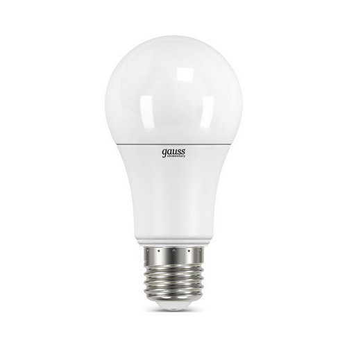 Лампа GAUSS LED Elementary A 60 11 W E 27 4100 K (комплект 2шт) 23221 P