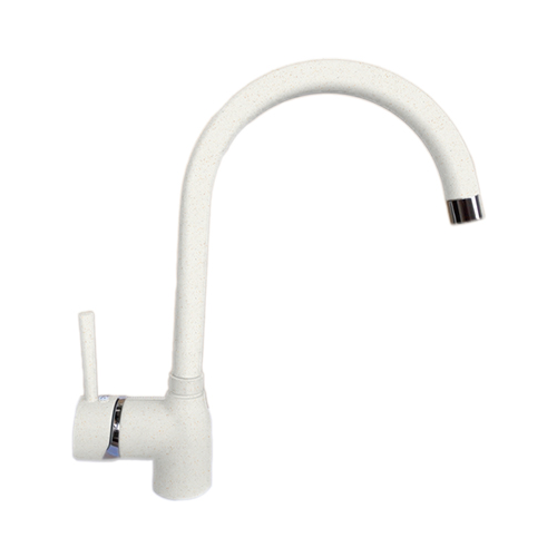Кухонный смеситель ITALMIX MINIMALE MN 0636 (LATTE белый GR 80)
