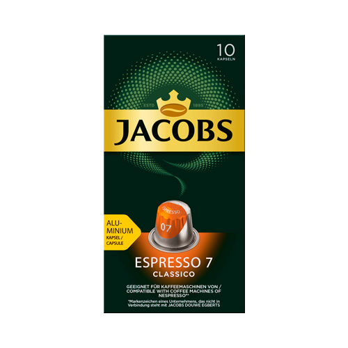 Кофе капсульный Jacobs Espresso 7 Classico